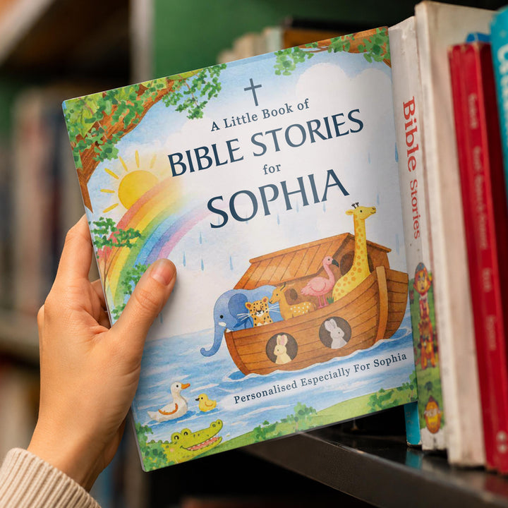Personalised Childrens Bible Stories Book, The Personal Shop, personalised gifts