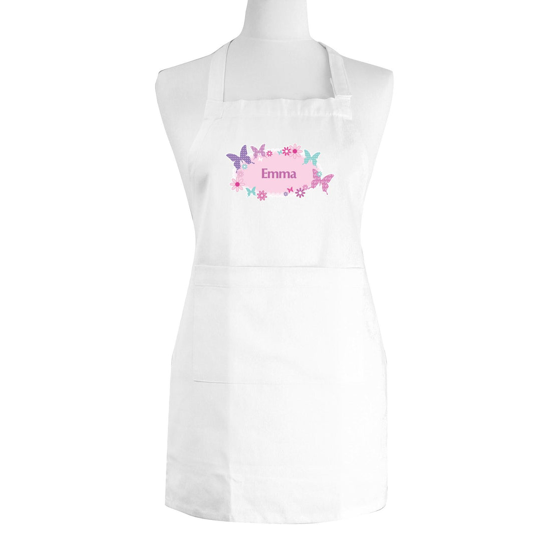 Personalised Butterfly Childrens Apron – alternative view