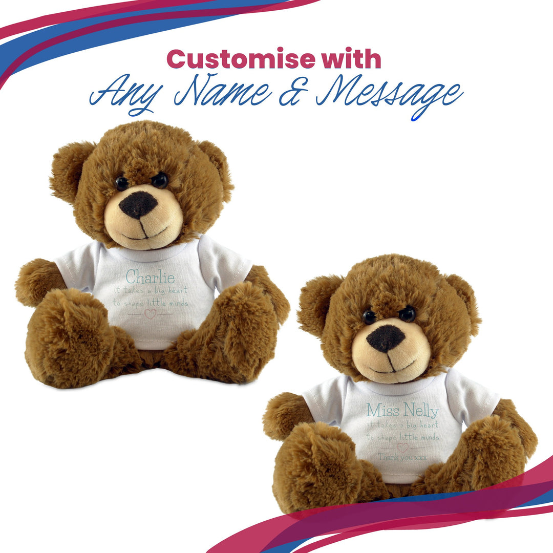 Personalised Teacher Teddy Bear in Gift Box