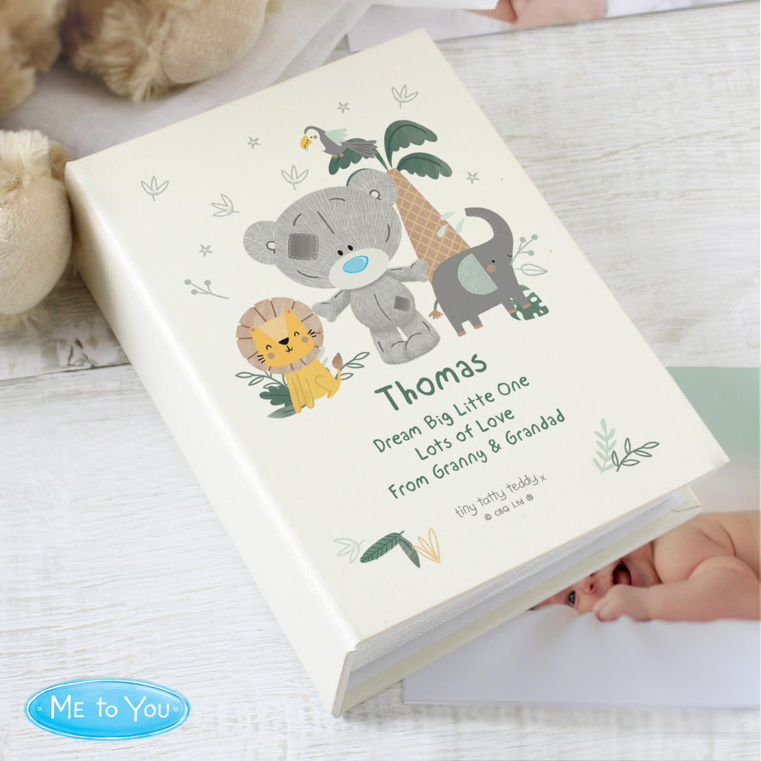Personalised Tiny Tatty Teddy Jungle Animals 6x4 Photo Album – alternative view