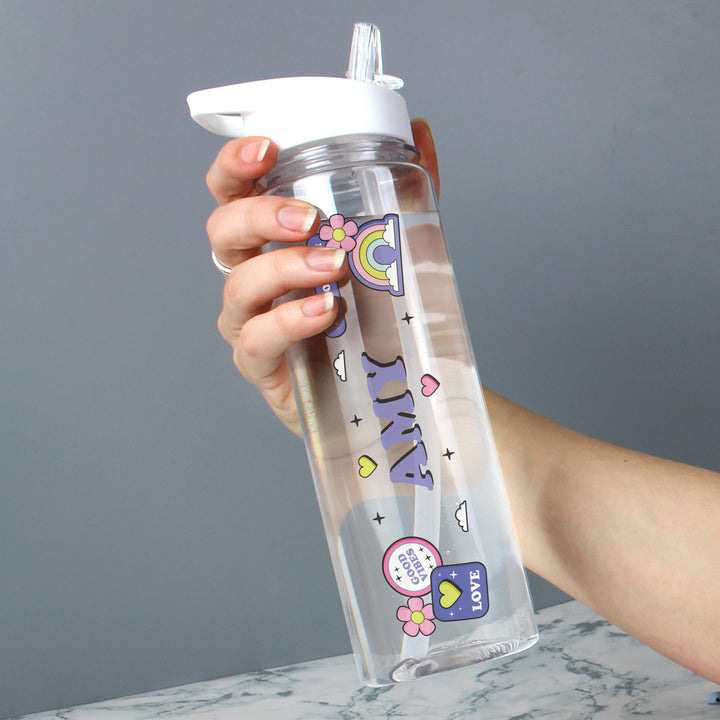Personalised Good Vibes Water Bottle – alternative view