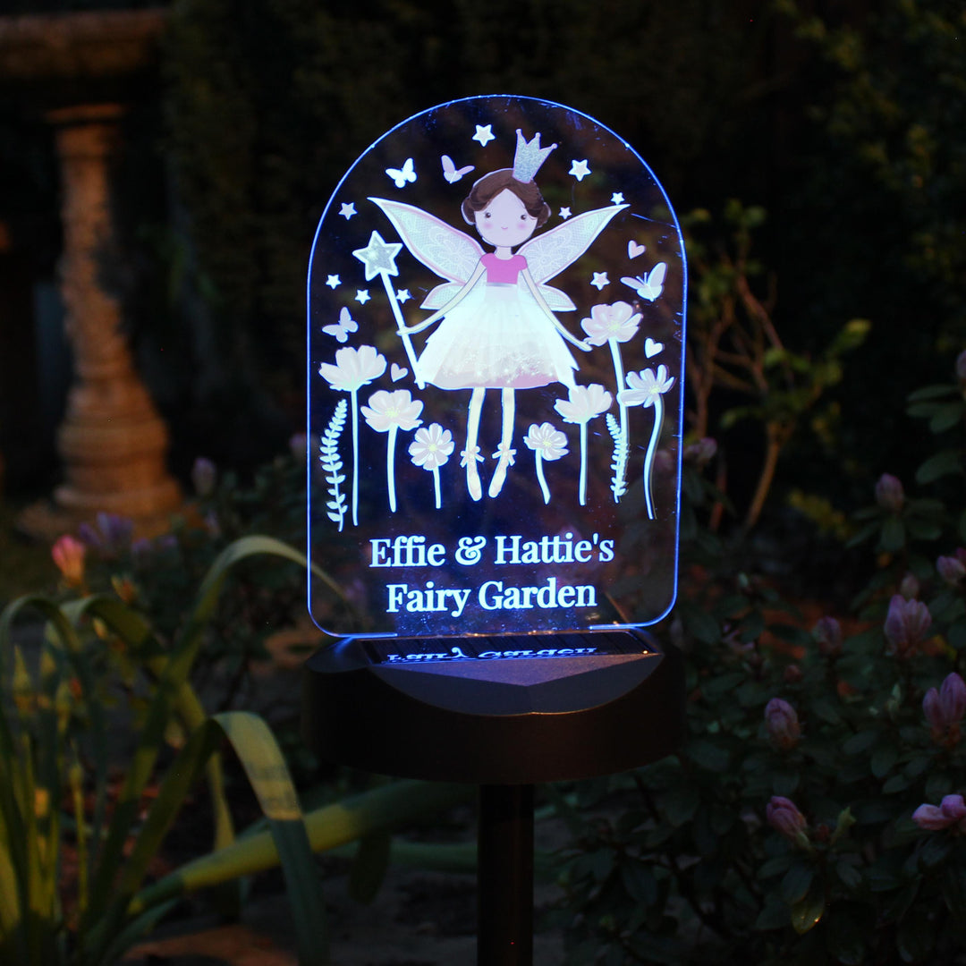 Personalised Fairy Princess Solar Light – alternative view