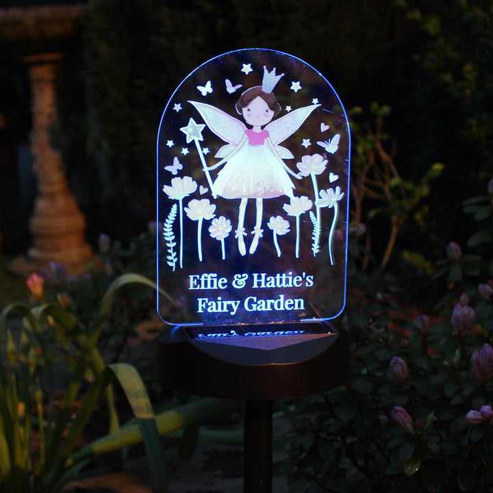 Personalised Fairy Princess Solar Light – alternative view