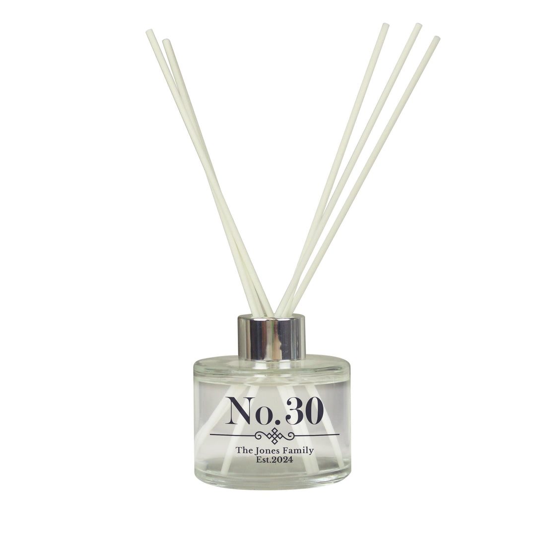 Personalised Elegant Diamond Reed Diffuser – alternative view