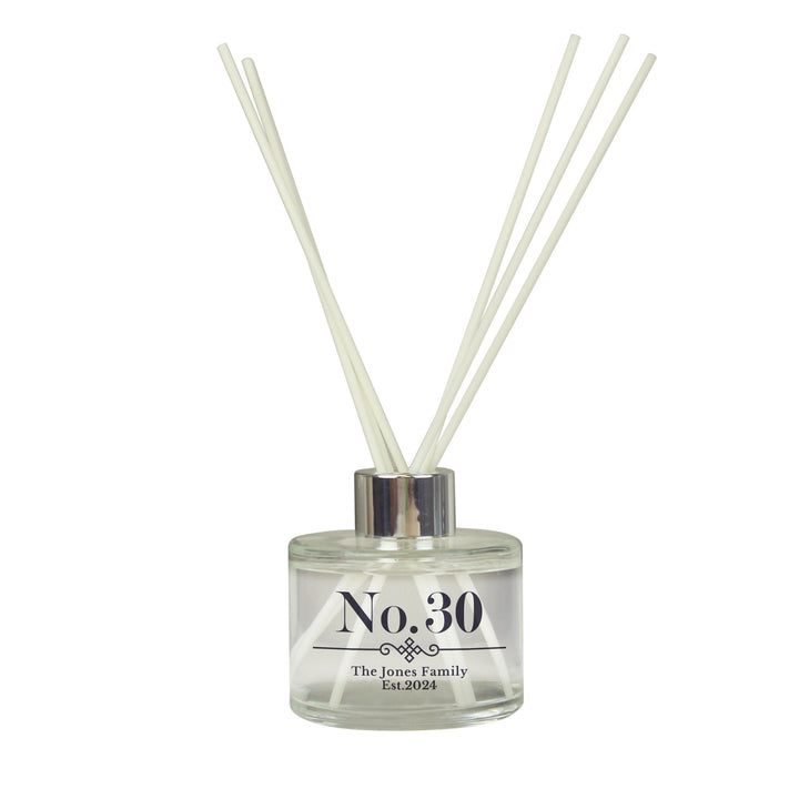 Personalised Elegant Diamond Reed Diffuser – alternative view