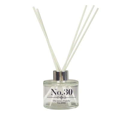 Personalised Elegant Diamond Reed Diffuser