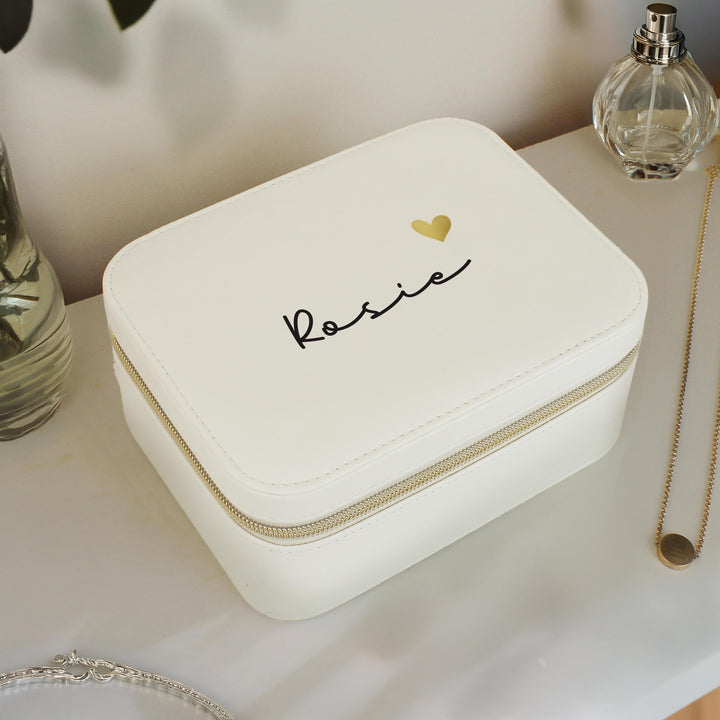 Personalised Travel Jewellery Box
