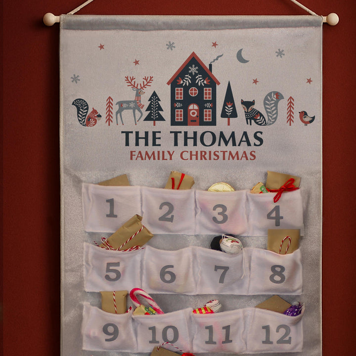 Personalised Christmas Home Advent Calendar – alternative view
