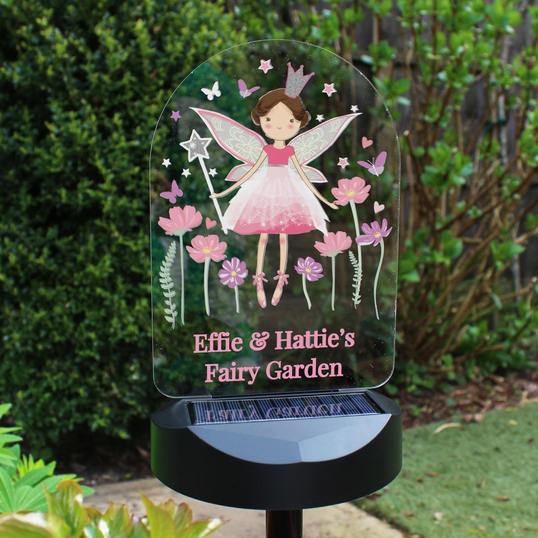 Personalised Fairy Princess Solar Light – alternative view