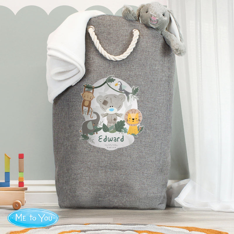 Personalised Tiny Tatty Teddy Jungle Animals Storage Bag