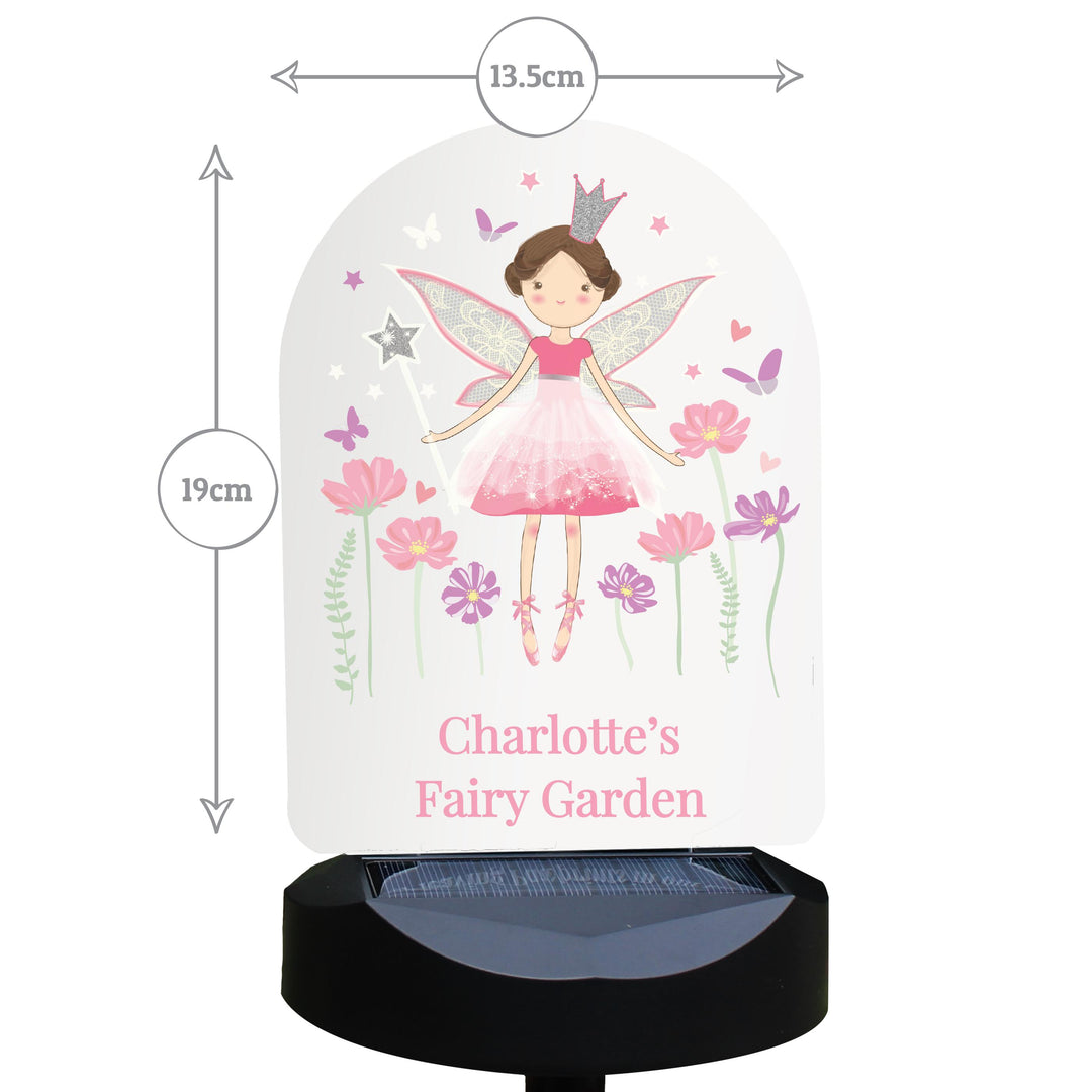 Personalised Fairy Princess Solar Light – alternative view