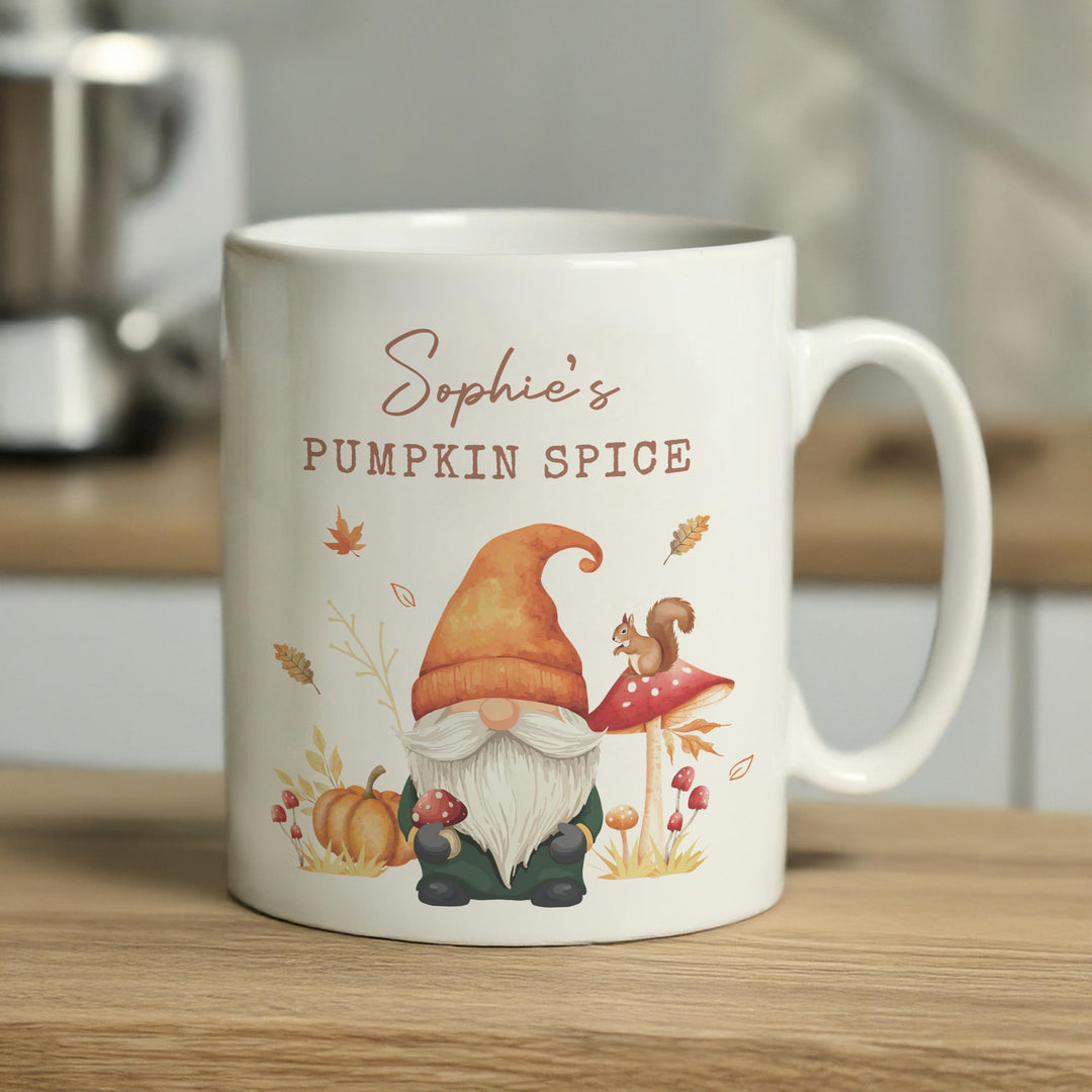 Personalised Autumn Gonk Mug – alternative view