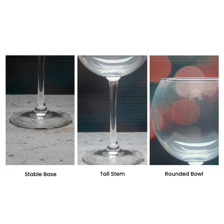 Personalised Gin Balloon Glass with Message