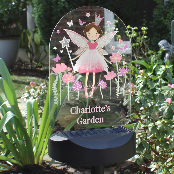 Personalised Fairy Princess Solar Light – alternative view