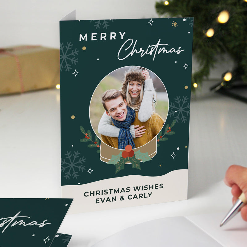 Personalised Pack of 10 Christmas Cards - Photo Upload