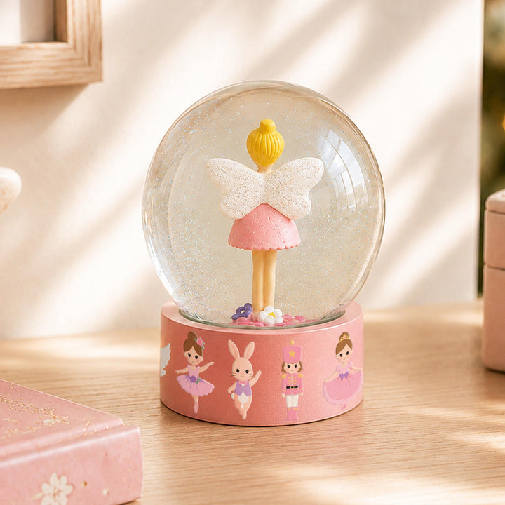 Personalised Nutcracker Fairy Snow Globe Ornament, The Personal Shop, personalised gifts