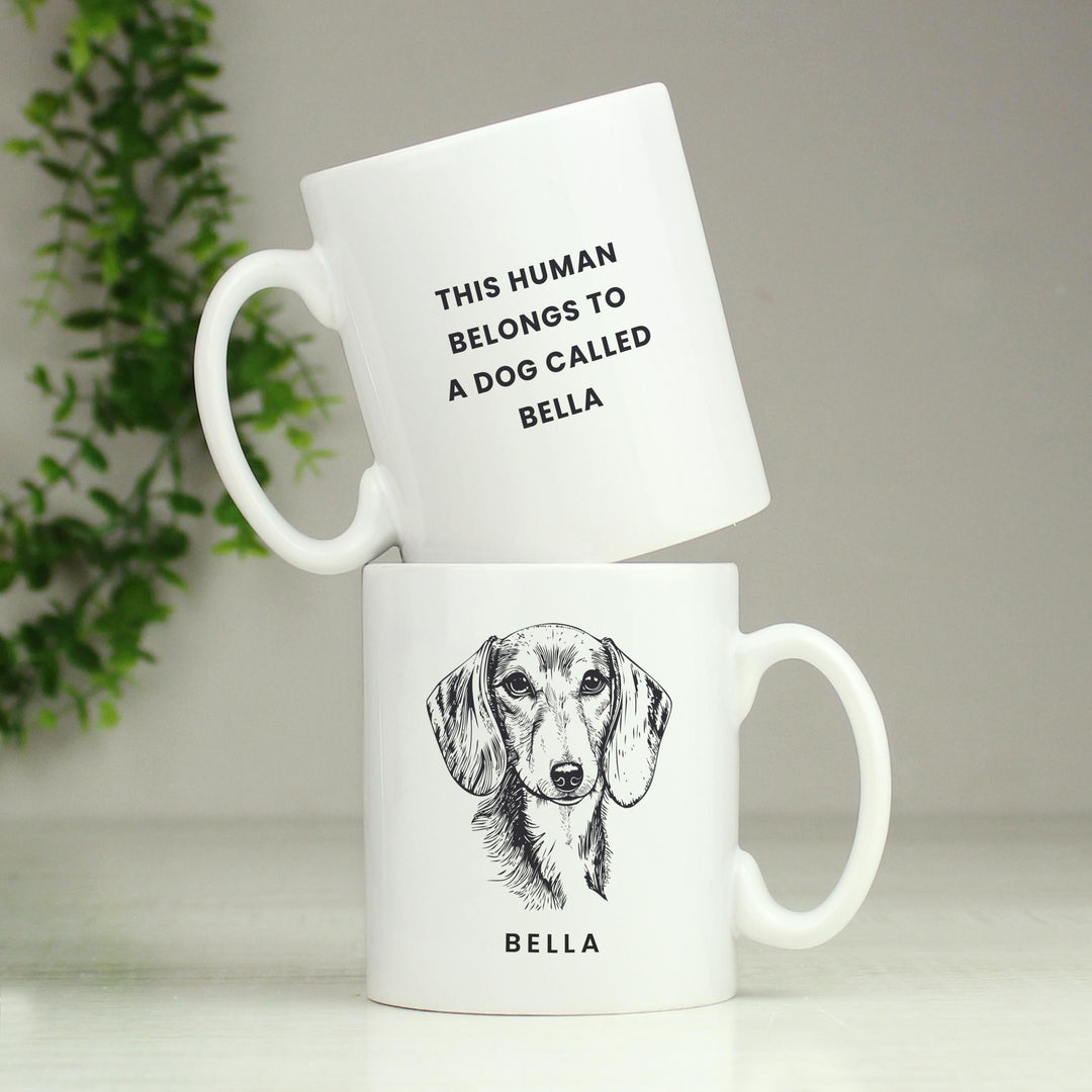 Personalised Dog Breed Mug – alternative view