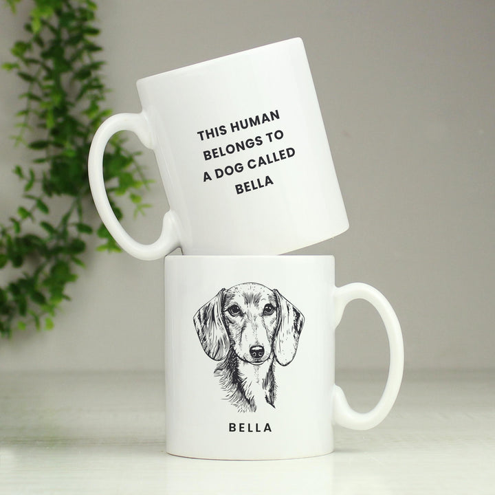 Personalised Dog Breed Mug – alternative view