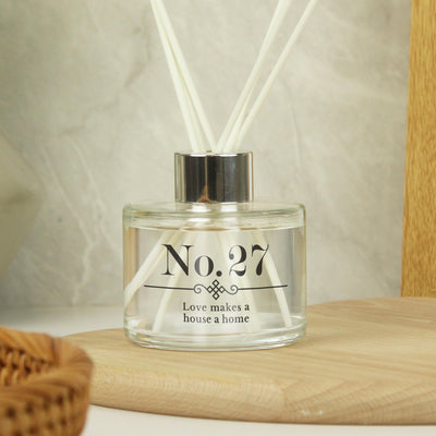 Personalised Elegant Diamond Reed Diffuser