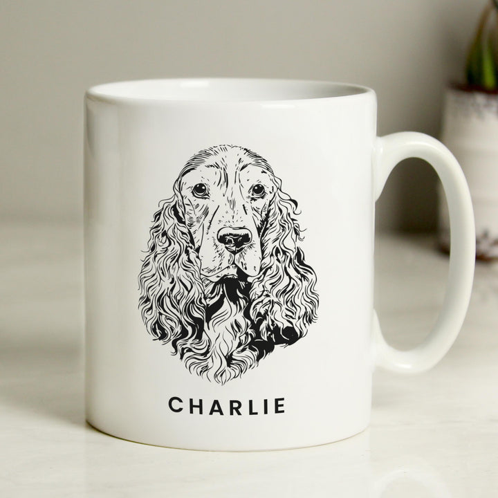 Personalised Dog Breed Mug – alternative view