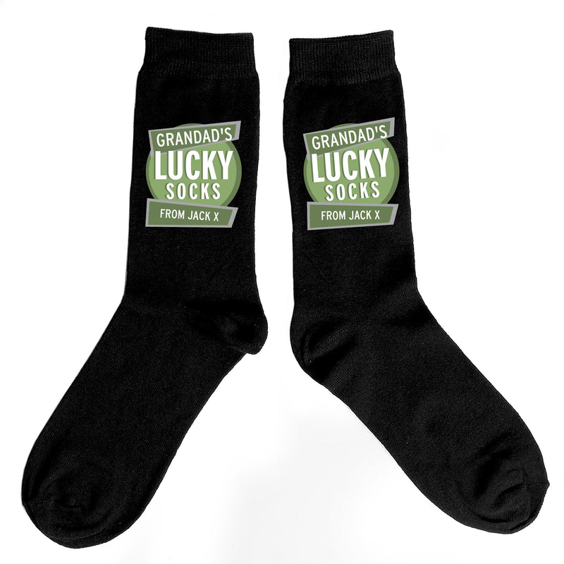 Personalised Lucky Socks Mens Socks