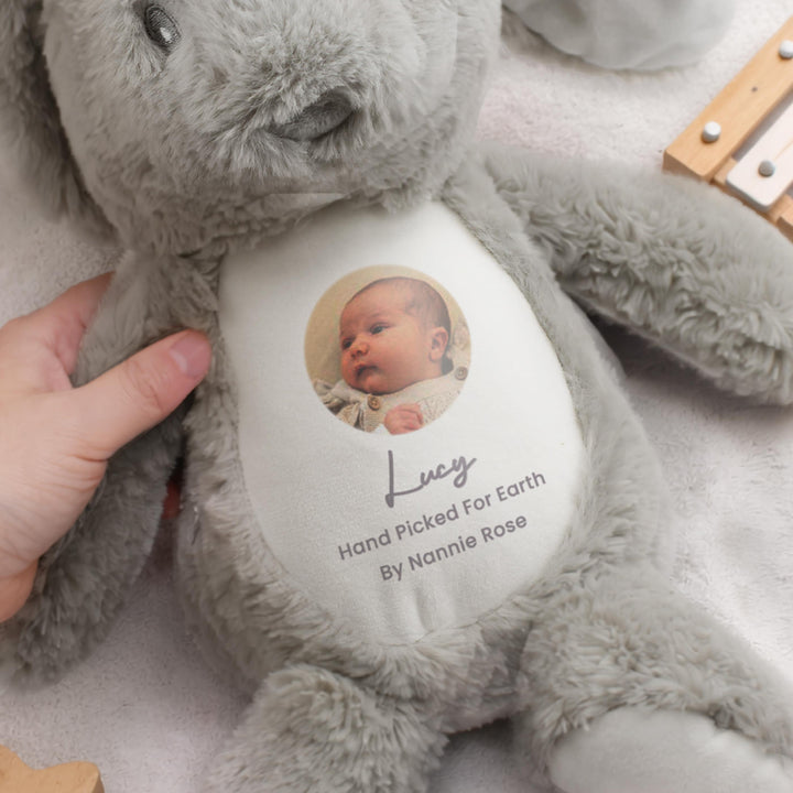 Personalised Sentimental Photo Upload Bunny, The Personal Shop, personalised gifts