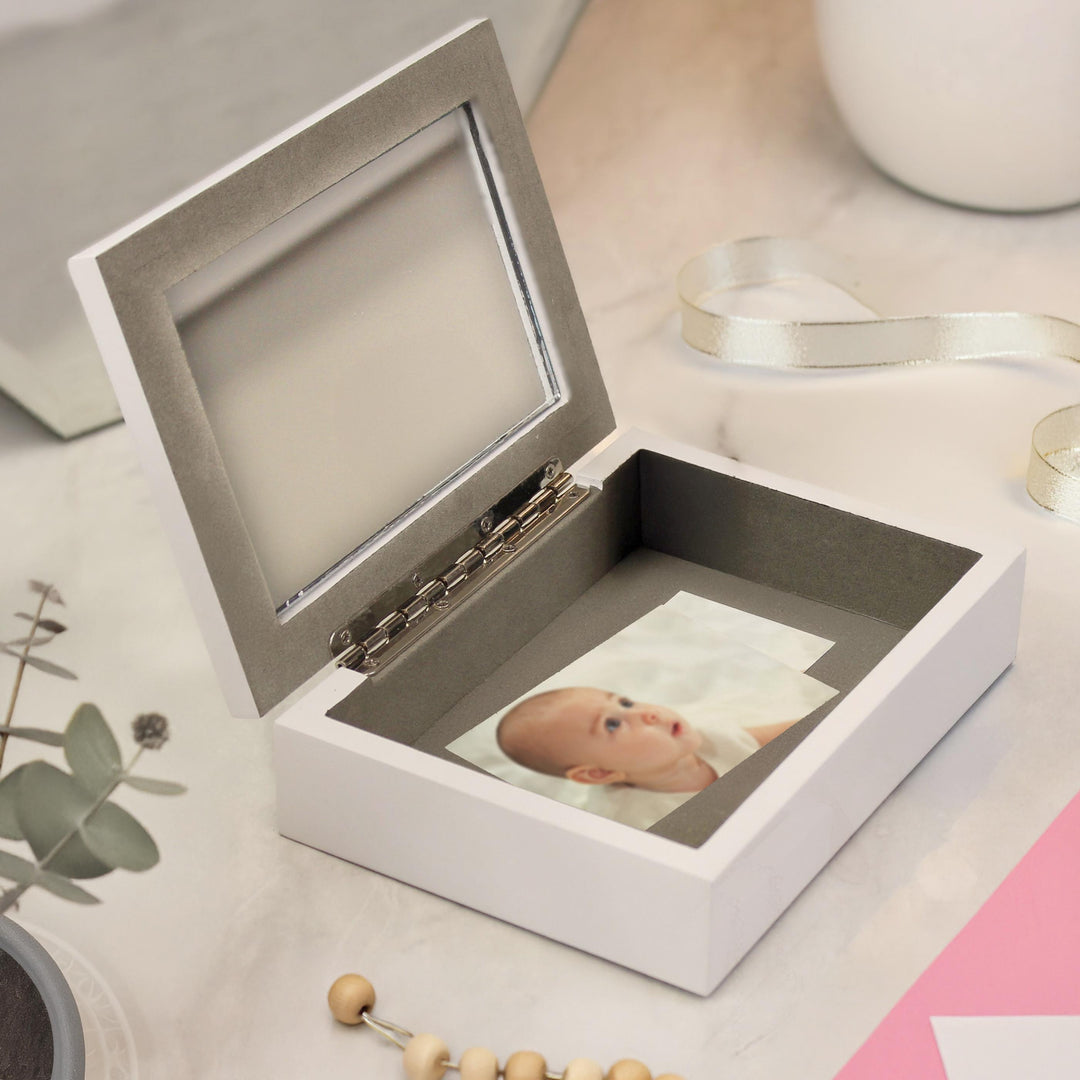 Personalised Holy Communion / Christening Wooden Jewellery Box – alternative view