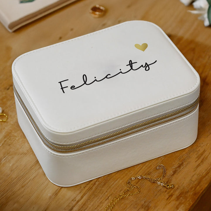 Personalised Travel Jewellery Box – alternative view