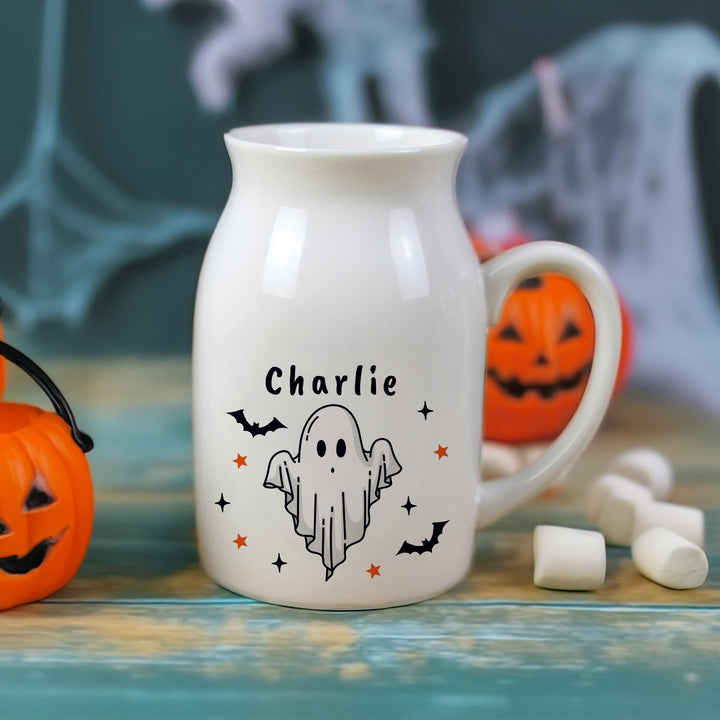 Personalised Halloween Ghost Jug, The Personal Shop, personalised gifts