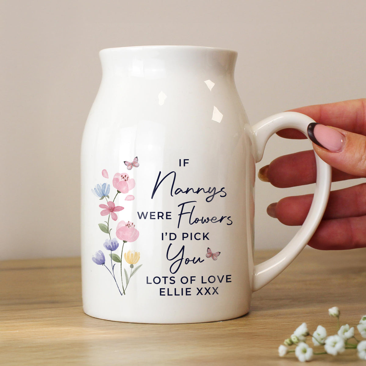 Personalised Id Pick You Jug Vase, The Personal Shop, personalised gifts