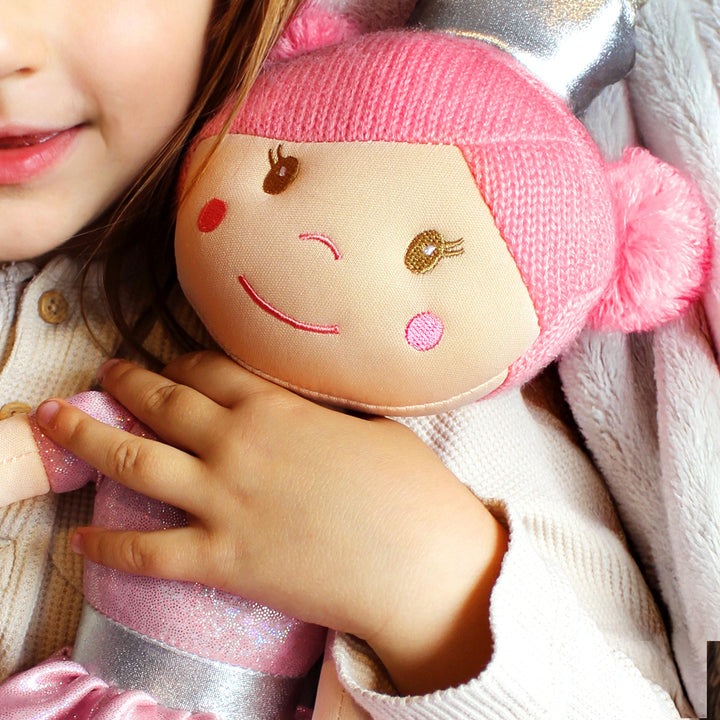 Personalised Floral Princess Rag Doll, The Personal Shop, personalised gifts