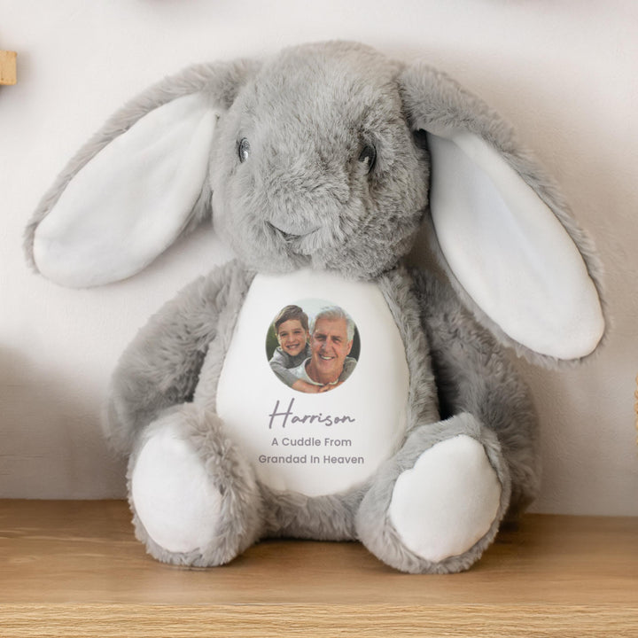 Personalised Sentimental Photo Upload Bunny, The Personal Shop, personalised gifts