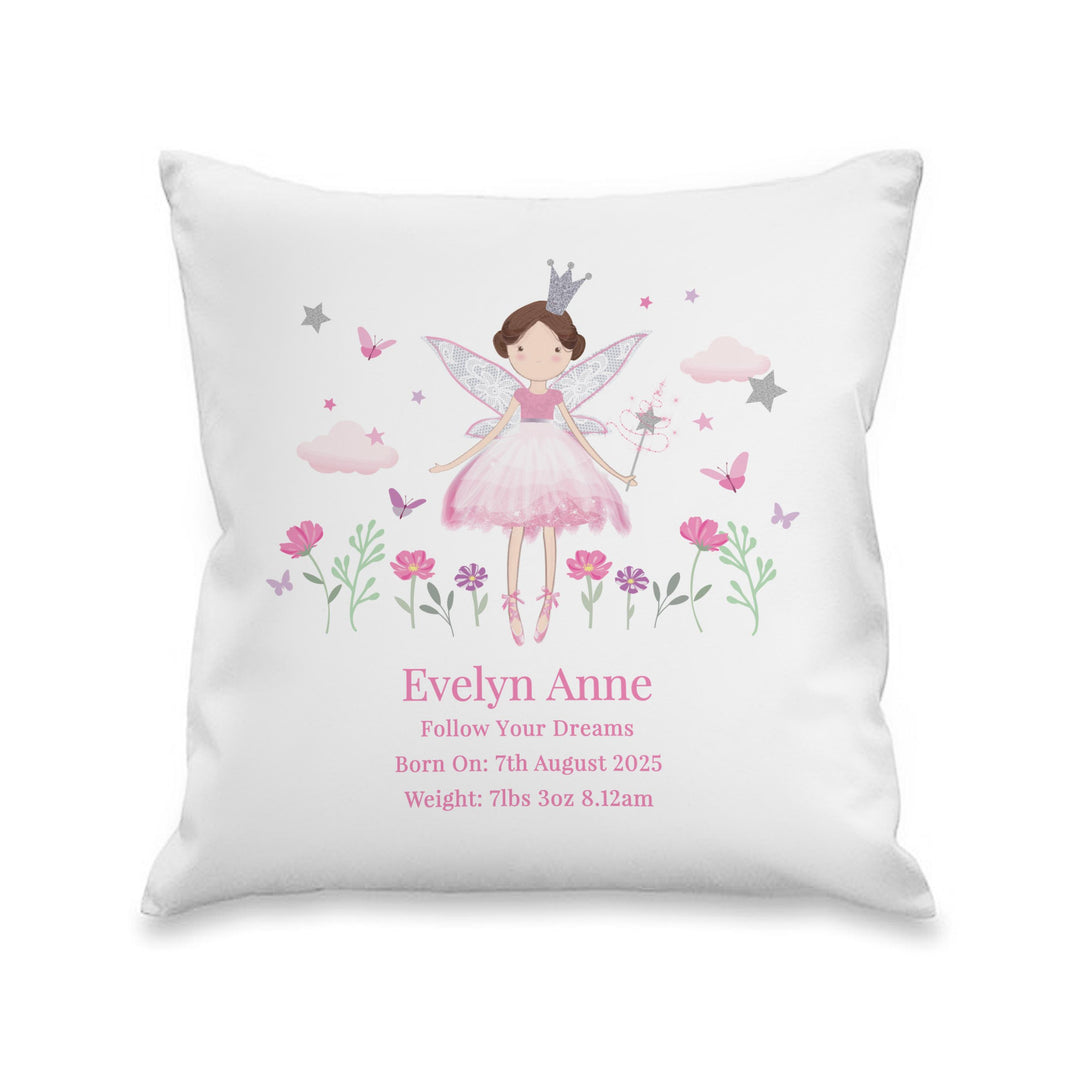 Personalised Fairy Princess Cushion – alternative view