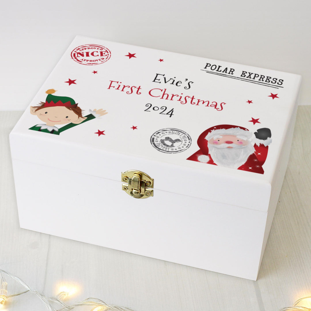 Personalised Small Christmas Eve Box – alternative view