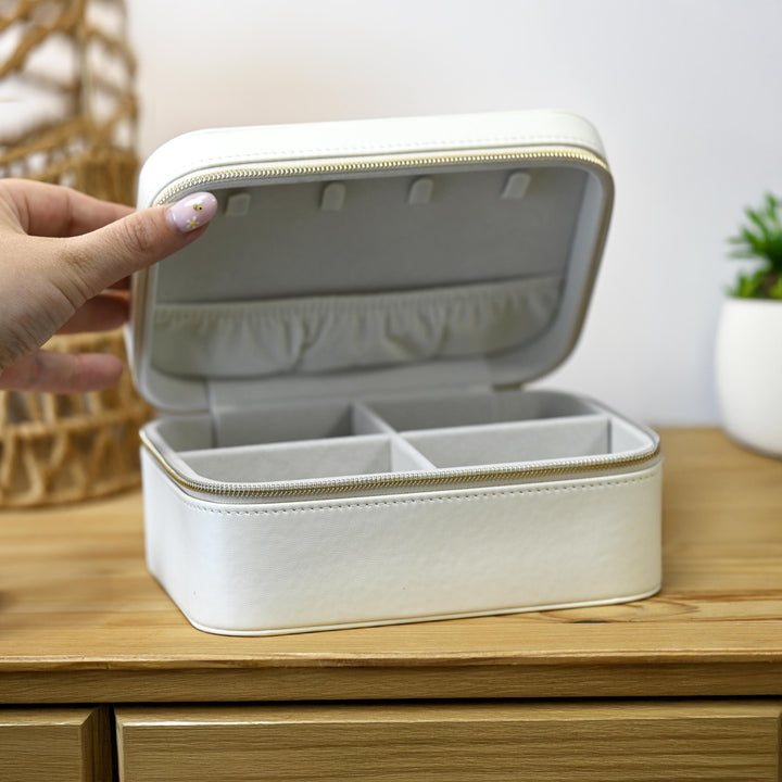 Personalised Botanical Travel Jewellery Box – alternative view