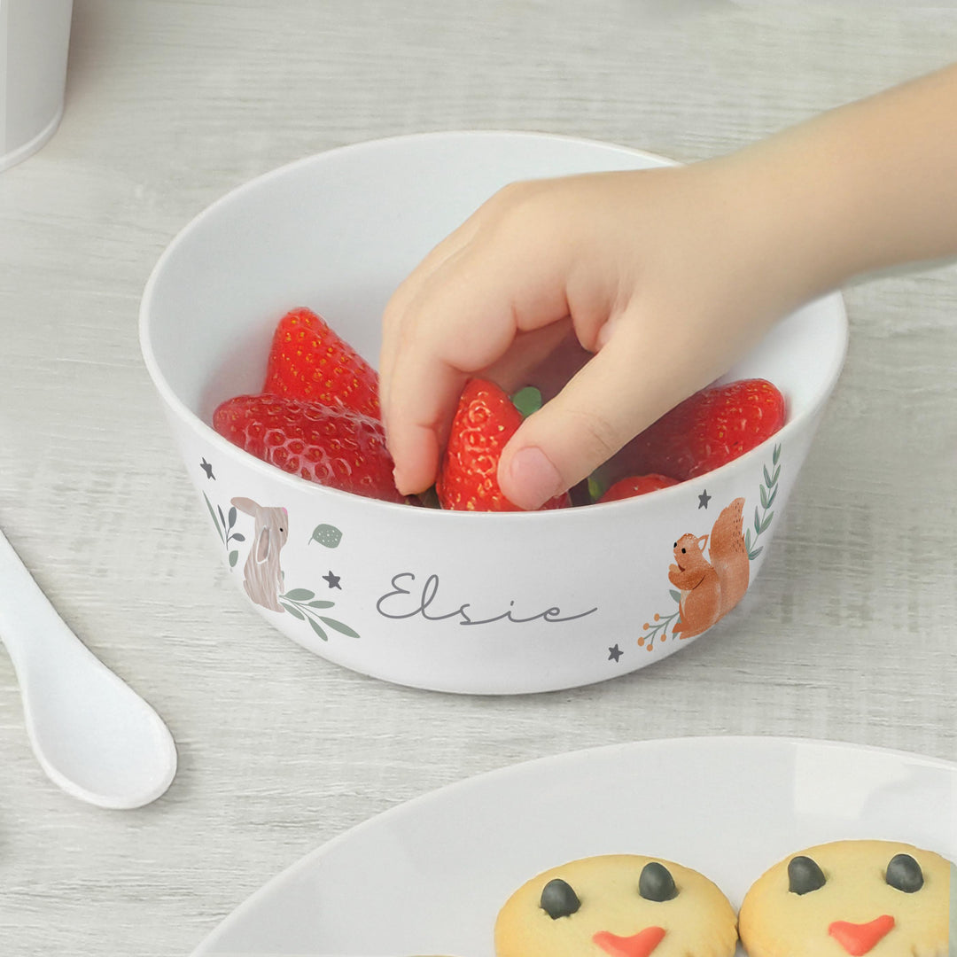 Personalised Woodland Animals Breakfast Set – alternative view