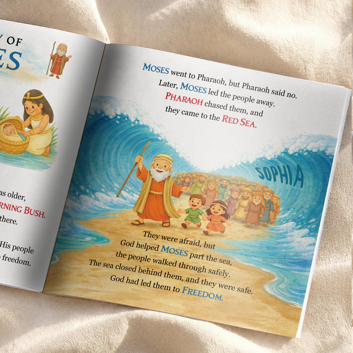 Personalised Childrens Bible Stories Book, The Personal Shop, personalised gifts