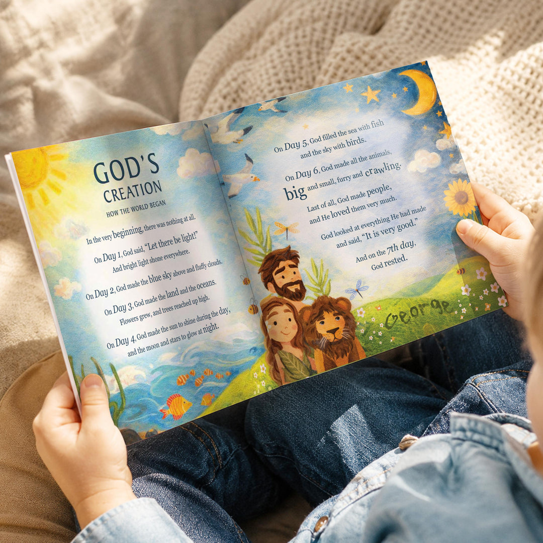 Personalised Childrens Bible Stories Book, The Personal Shop, personalised gifts