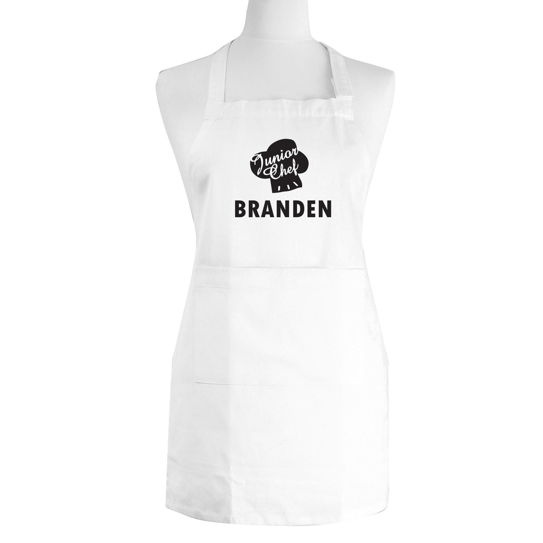 Personalised Junior Chef Childrens Apron – alternative view