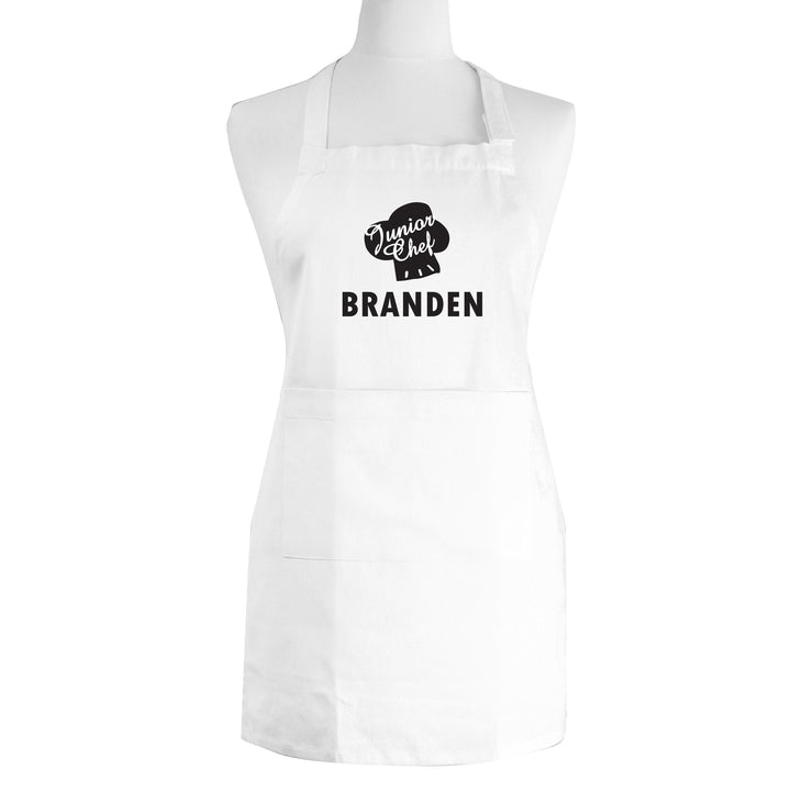 Personalised Junior Chef Childrens Apron – alternative view