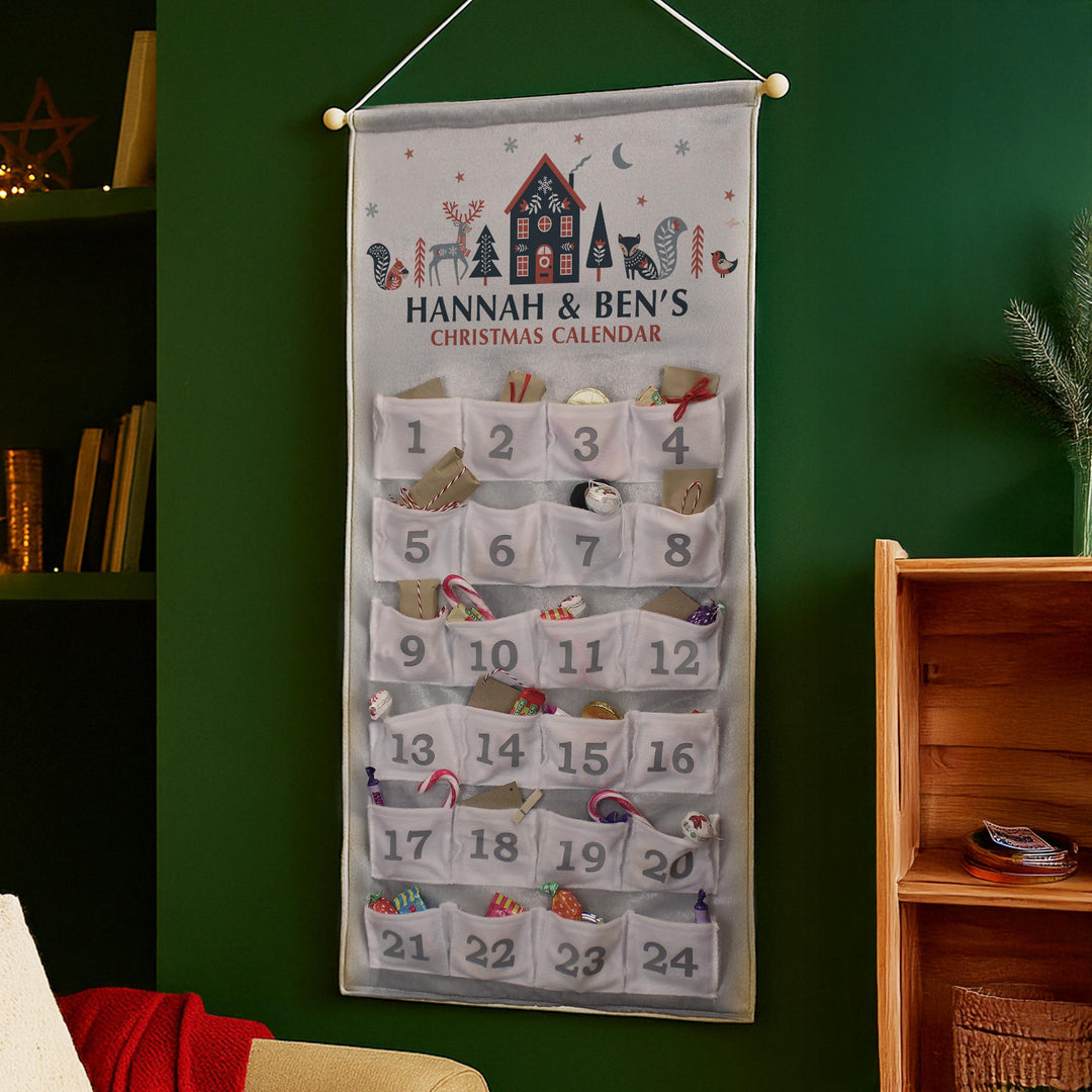 Personalised Christmas Home Advent Calendar – alternative view