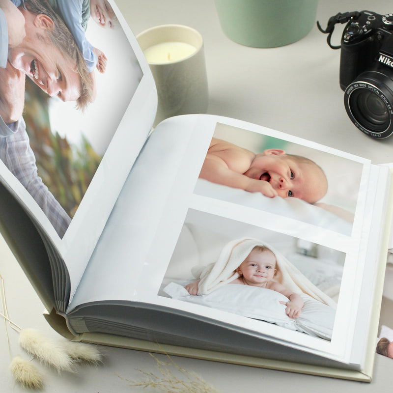 Personalised Botanical Anniversary Photo Album