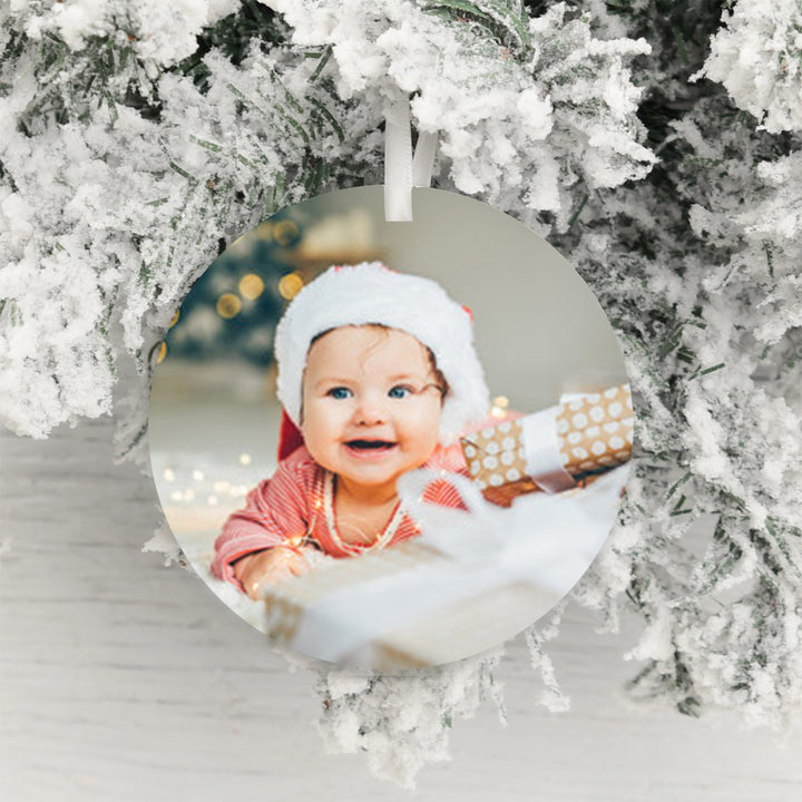 Personalised Photo Upload Hanging Decoration