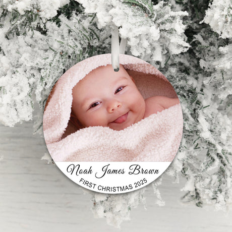 Personalised First Christmas Baubles