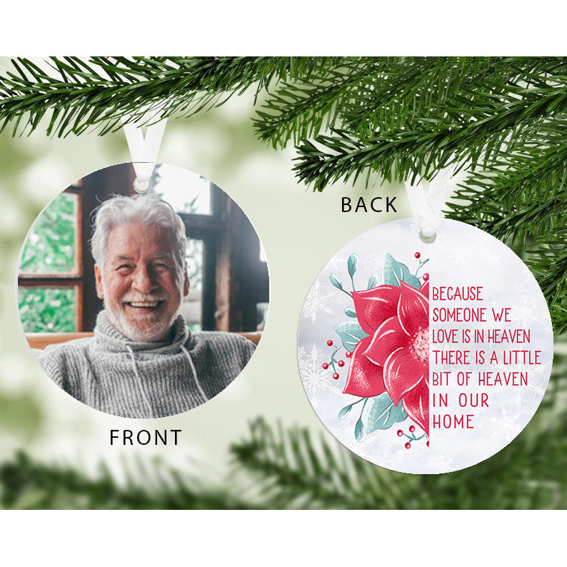 Personalised Someone We Love Photo Upload Decoration