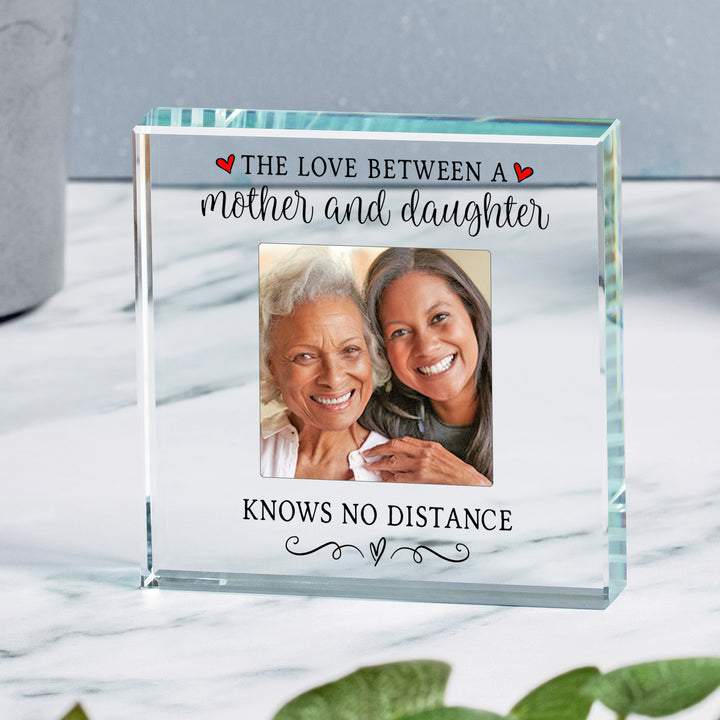 Personalised Love Between Glass Photo Token