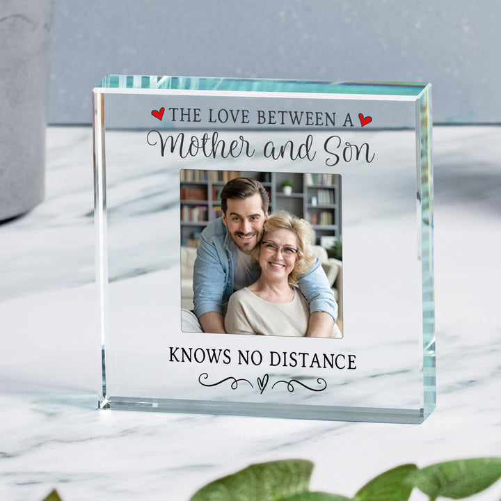 Personalised Love Between Glass Photo Token