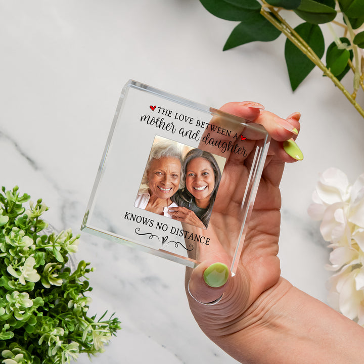 Personalised Love Between Glass Photo Token