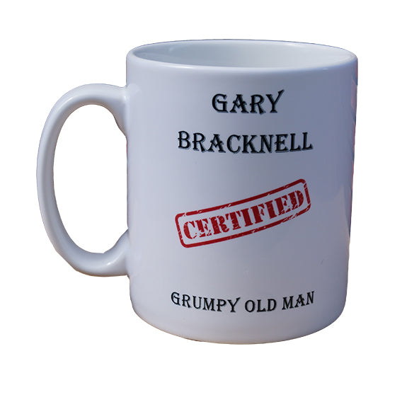Personalised Grumpy Old Man Mug with Name