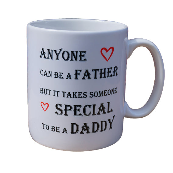 Personalised Anyone Can Be a Father Mug